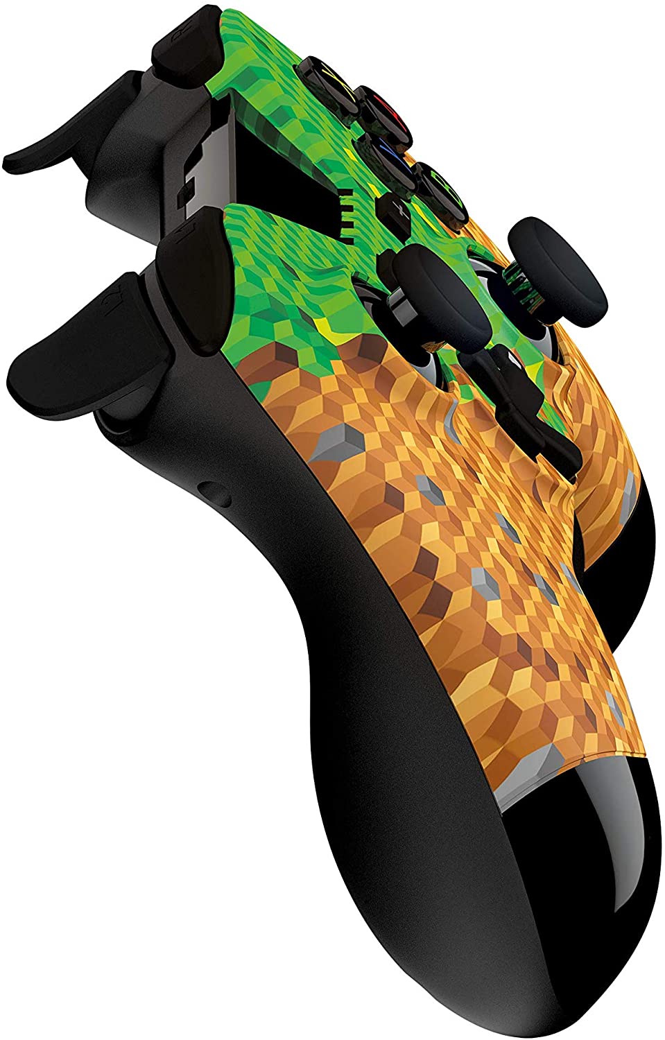 Gioteck - Manette sans fil premium WX4 Edition "Cubes" pour Nintendo Switch, PS3 et PC - flash vidéo