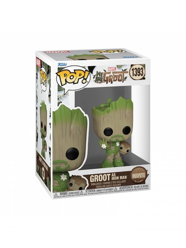 Funko Pop! Marvel: We Are Groot - Groot as Iron Man - flash vidéo