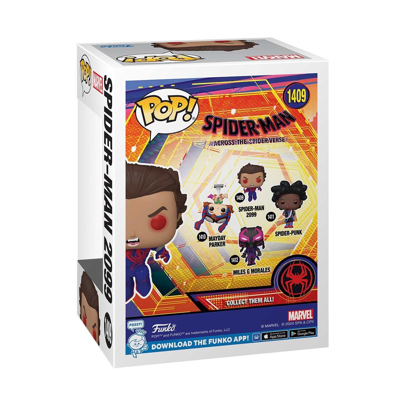 Funko Pop! Marvel: Spider-Man: Across the Spider-Verse - Spider-Man 2099 (Unmasked) - flash vidéo