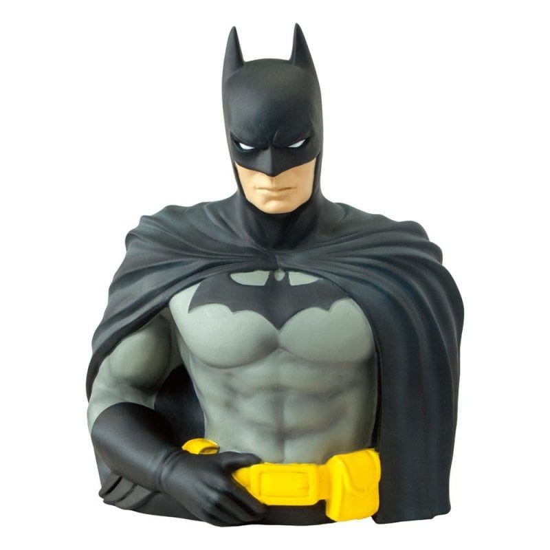 DC Comics - Tirelire Buste Batman 20cm - flash vidéo