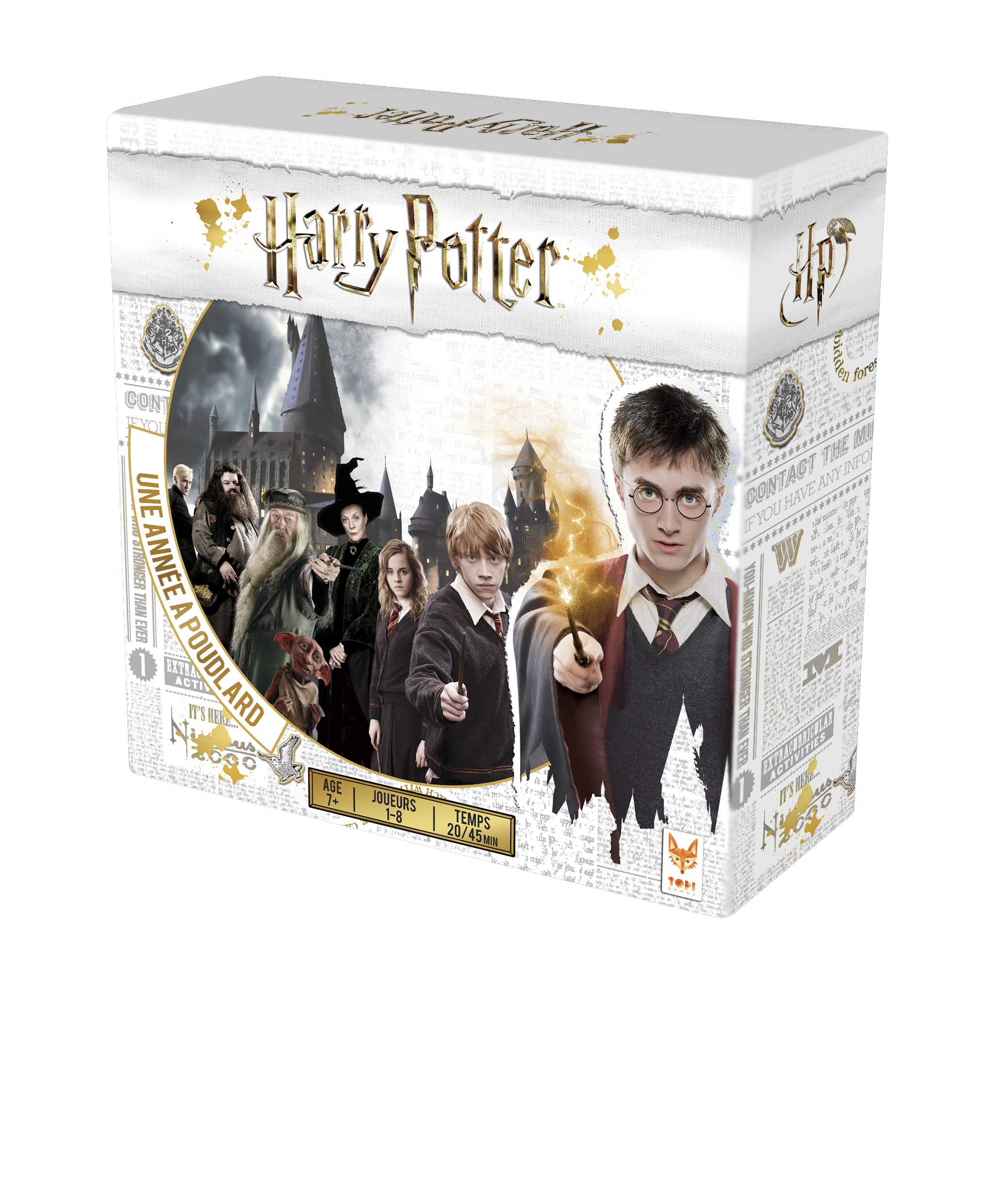 Harry Potter - Une Année à Poudlard - Le Jeu de Plateau - flash vidéo