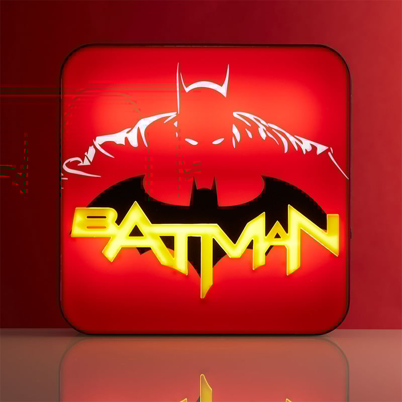 DC Comics - Lampe de bureau / Applique murale 3D Batman - flash vidéo