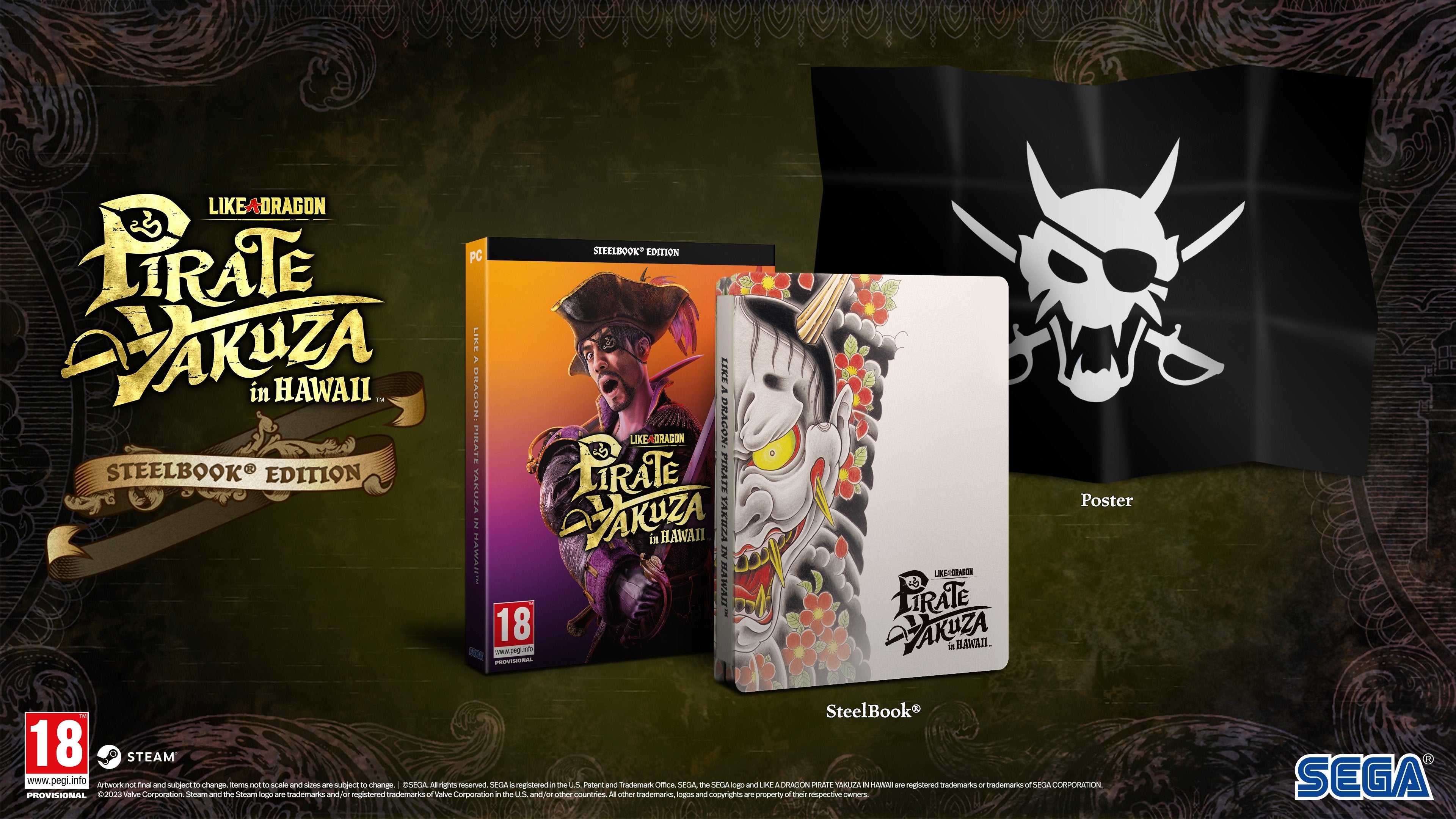 Like a Dragon: Pirate Yakuza in Hawaii - Steelbook Edition - flash vidéo