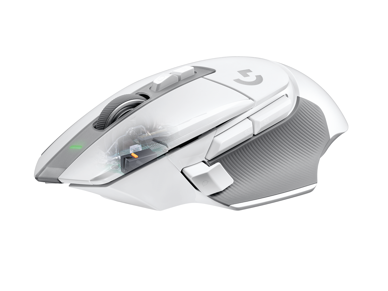 Logitech Souris de jeu sans fil G502 X Lightspeed Blanche pour PC (Windows/MacOS) - flash vidéo