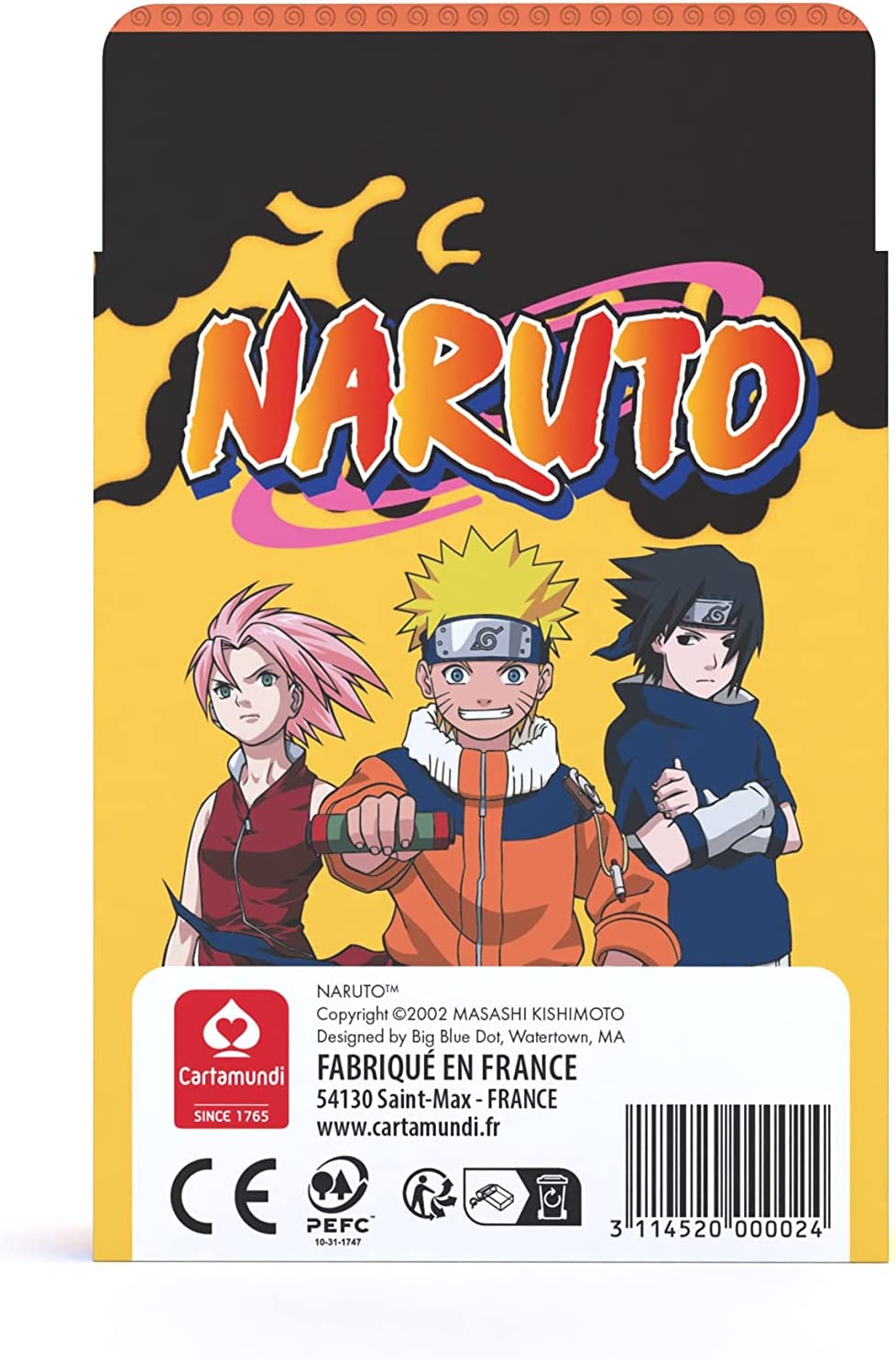 Shuffle - Jeu de Cartes Naruto - 3 en 1 - flash vidéo