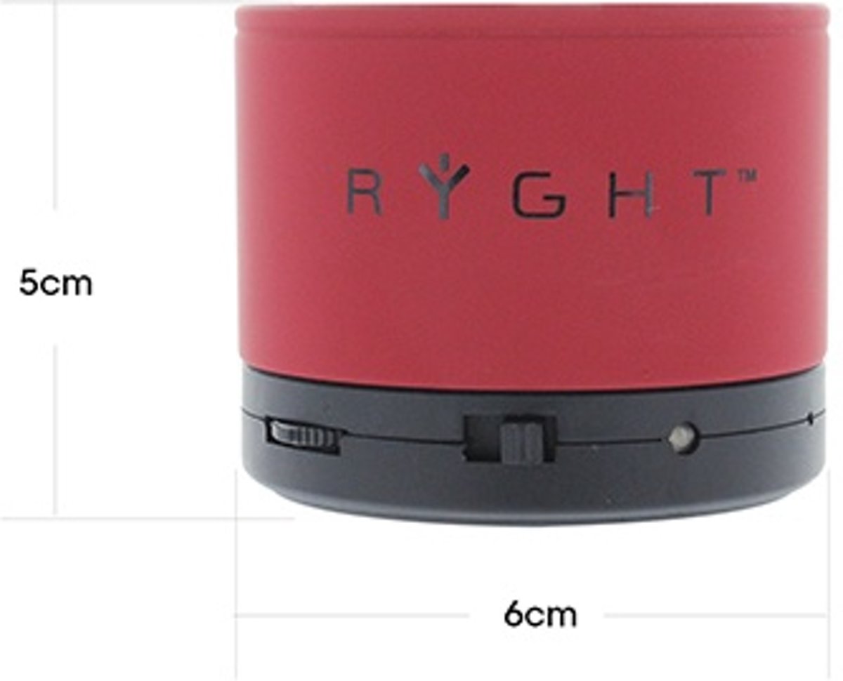 Ryght - Monodisplay Y-Storm Bluetooth ROUGE - flash vidéo