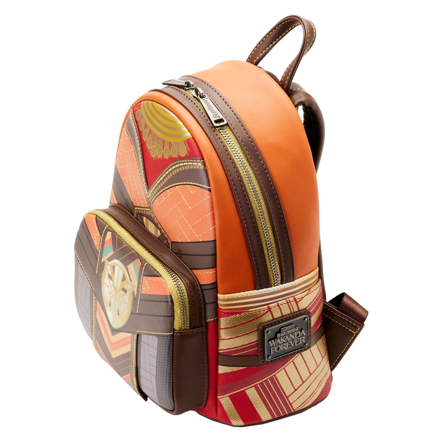 Loungefly: Marvel Black Panther Okoye Cosplay Mini Backpack - flash vidéo