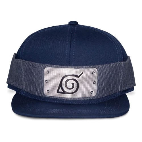 Naruto Shippuden - Casquette Snapback "Logo Bleu" - flash vidéo