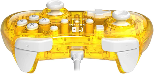 PDP - Manette filaire Rock Candy Jaune pour Nintendo Switch et Switch OLED - flash vidéo