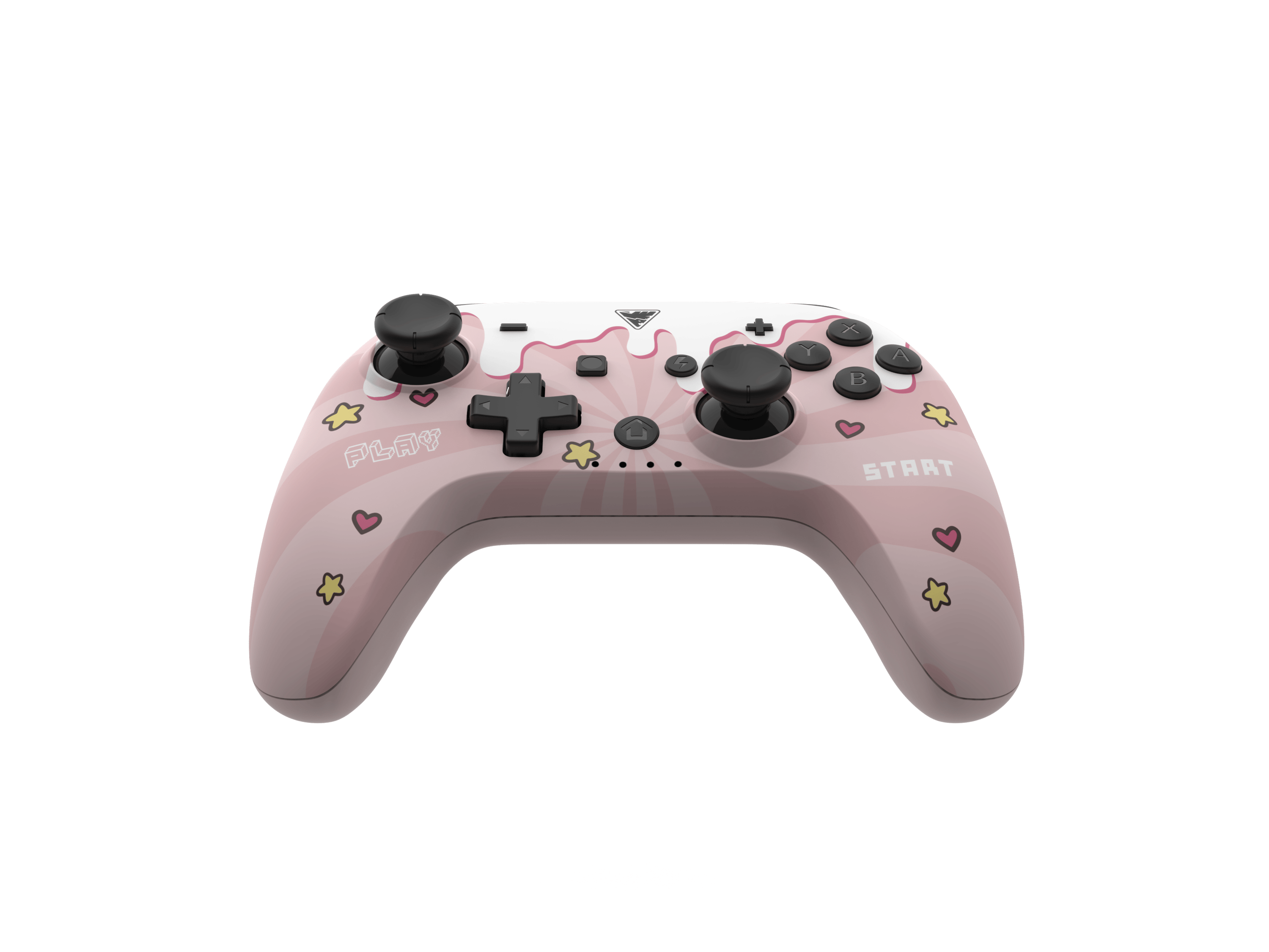DragonShock - Manette compacte sans fil Bluetooth PopTop Sweet Pink pour Nintendo Switch et Switch OLED - flash vidéo