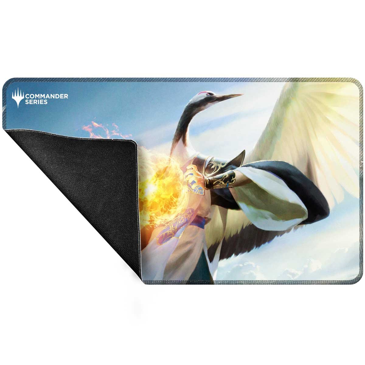 Ultra Pro - Magic: The Gathering - Commander Series - Three Color Wedge - Tapis de jeu à bord cousu Kykar - flash vidéo