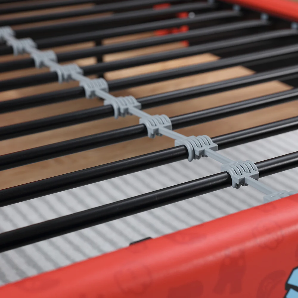 X Rocker - Lit de jeu Super Mario Bros Rouge - flash vidéo