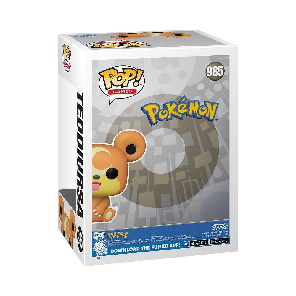 Funko Pop! Games: Pokémon - Teddiursa - flash vidéo