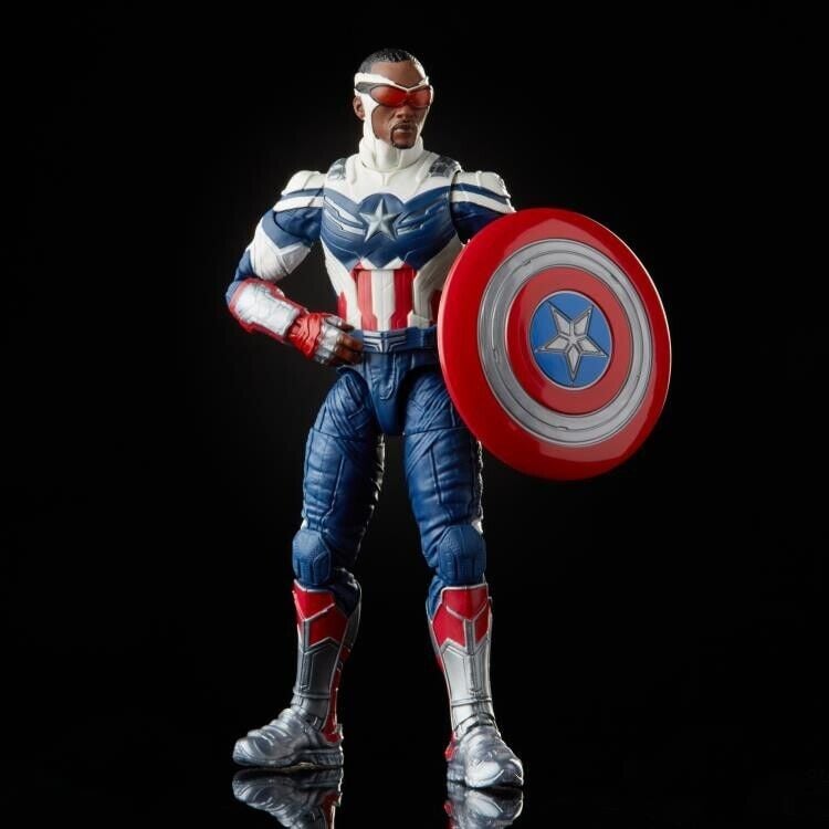 Marvel Legends Series - Falcon et le Soldat de l'Hiver Figurine d'action de Captain America 15cm - flash vidéo