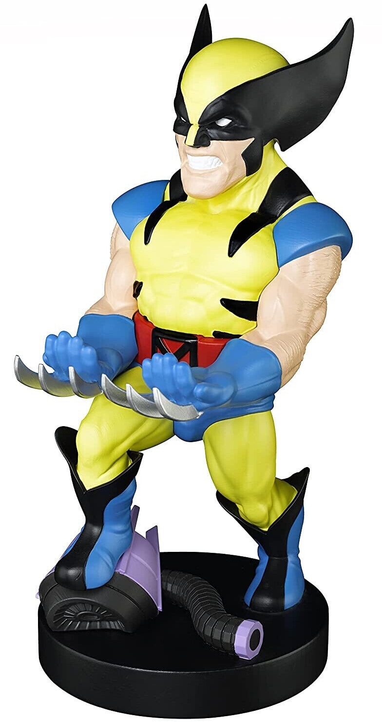 Cable Guys - Marvel - Wolverine Support Chargeur pour Téléphone et Manette - flash vidéo