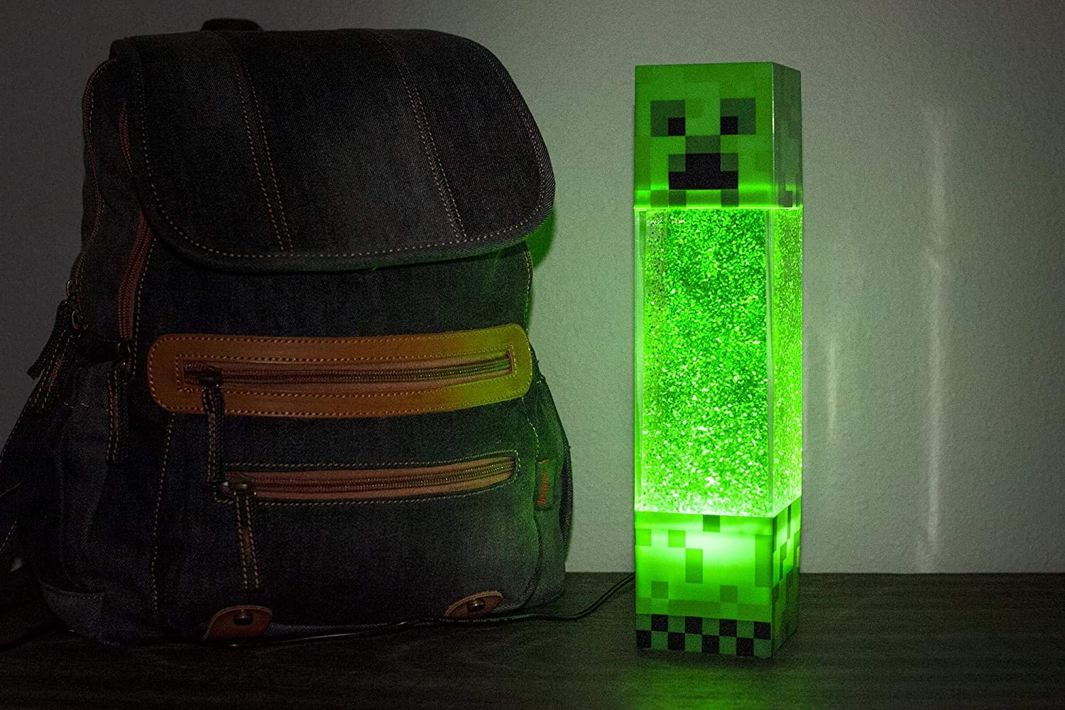 UKON!C - Minecraft - Lampe à paillettes Creeper - flash vidéo