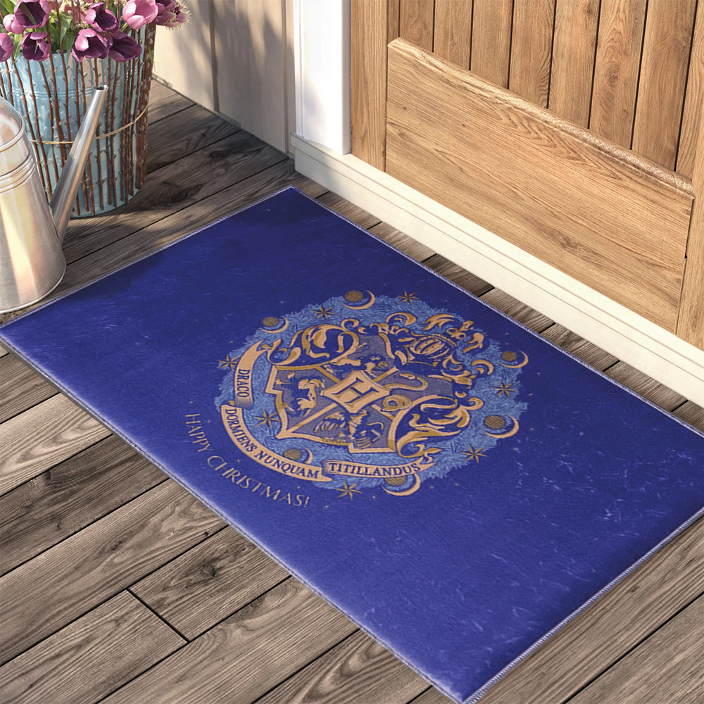 Wizarding World - Harry Potter - Paillasson - Logo de Noël de Poudlard 45x75cm - flash vidéo