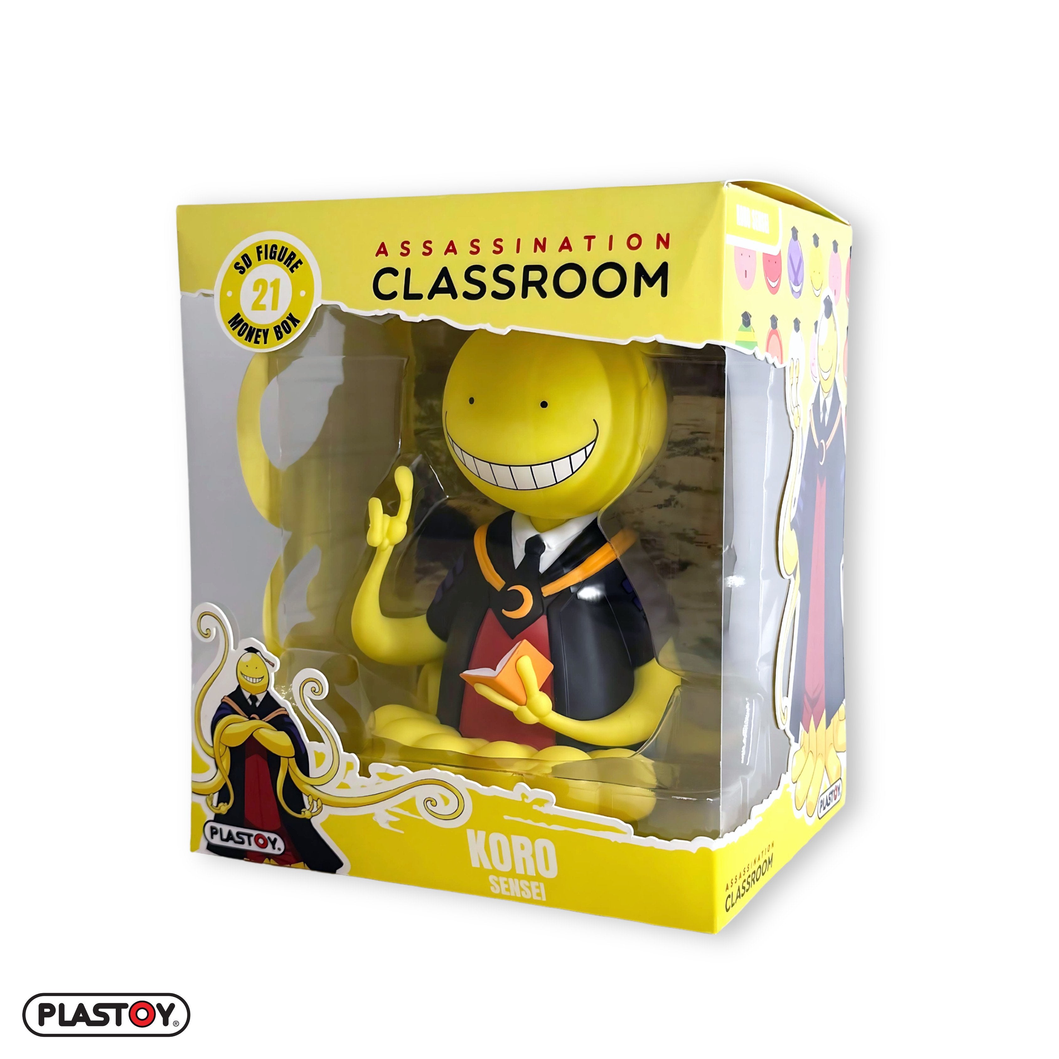 Assassination Classroom - Tirelire Koro Sensei Jaune - flash vidéo