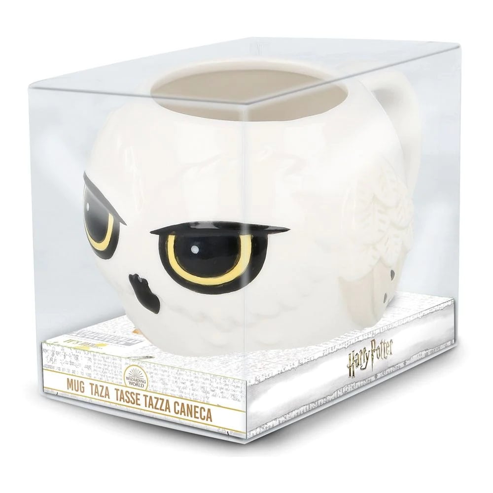 Harry Potter - Tasse 3D en céramique Hedwige - 445ml - flash vidéo