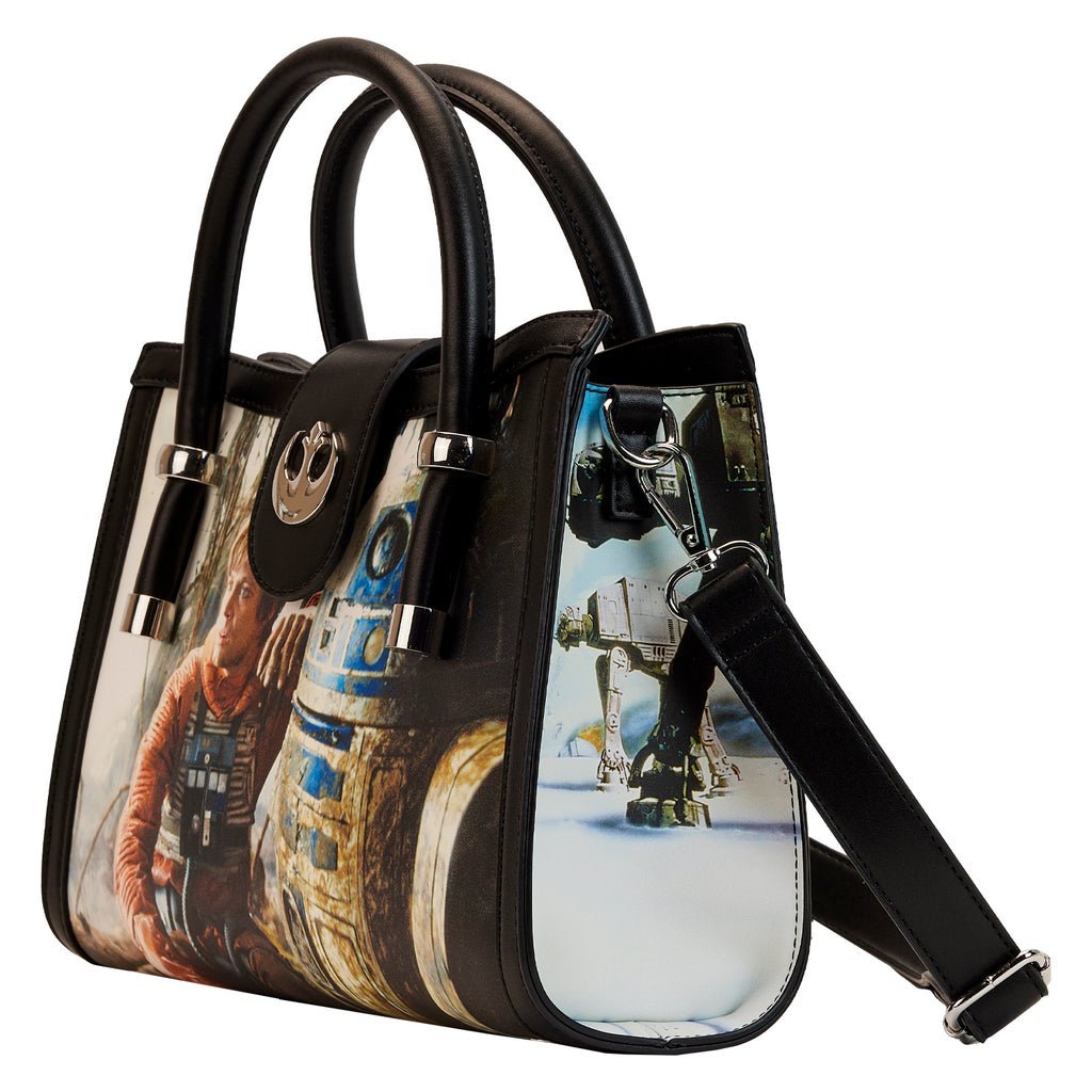 Loungefly: Lucasfilm - Star Wars - Empire Strikes Back Final Frames Crossbody Bag - flash vidéo