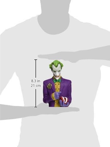 DC Comics - Arkham Asylum - Tirelire Joker PX en PVC - flash vidéo
