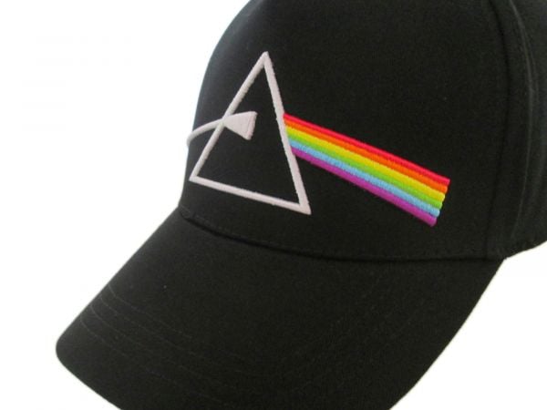 Pink Floyd - Casquette de baseball The Dark Side of The Moon noire - flash vidéo