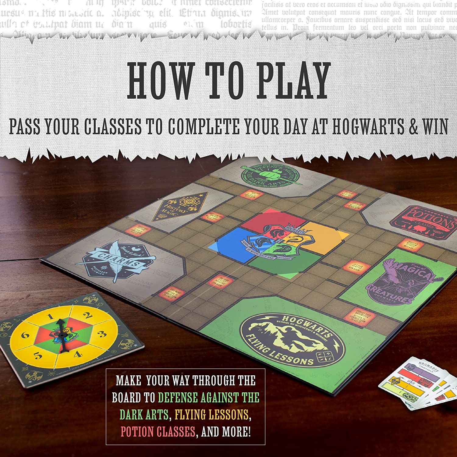 Harry Potter - Jeu de société "Une journée à Poudlard" - flash vidéo