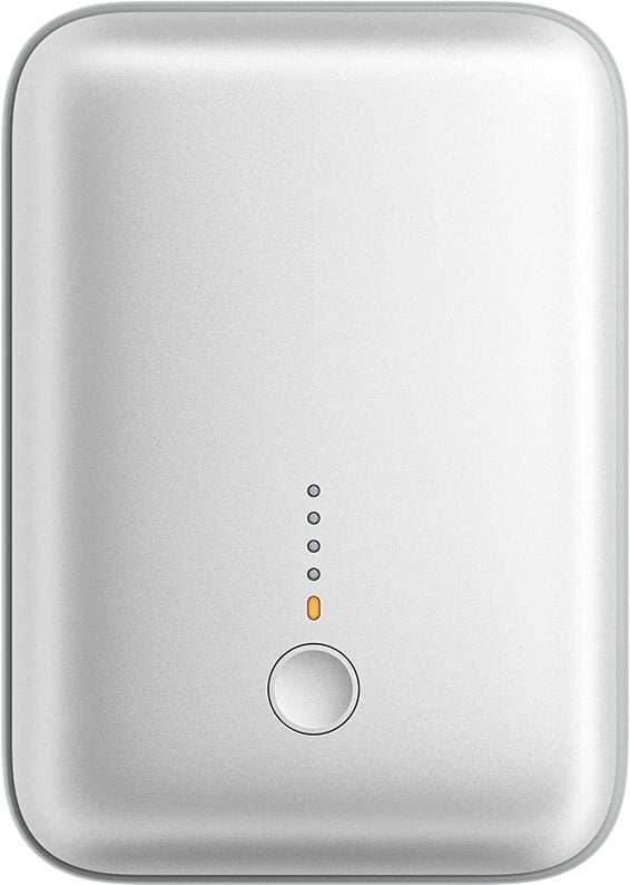 Aukey - Spark Mini 10000mAh 20W Powerbank Blanche USB-C/USB-A - flash vidéo