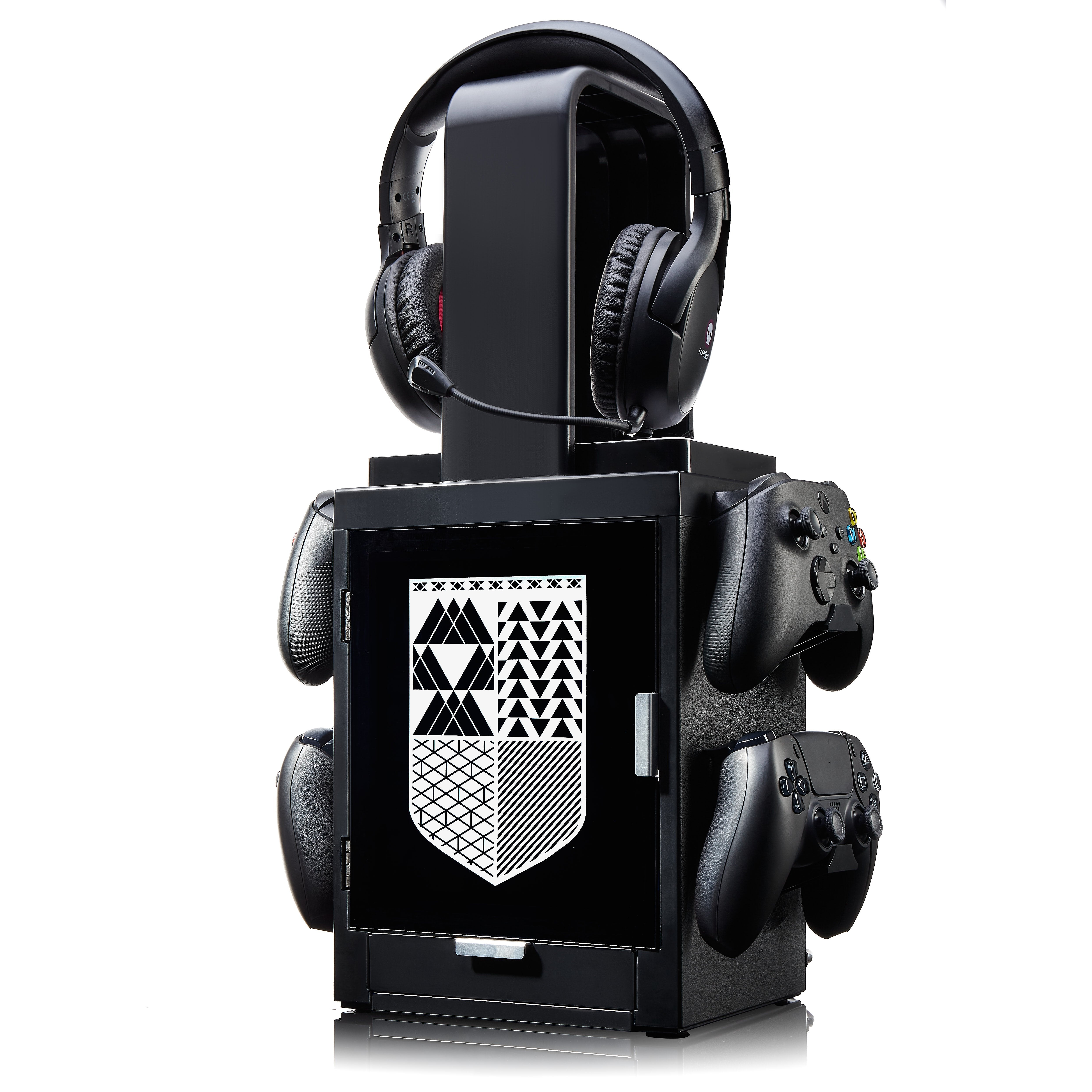 Numskull - Meuble de rangement lumineux inspiré du logo de Destiny pour gamer - flash vidéo