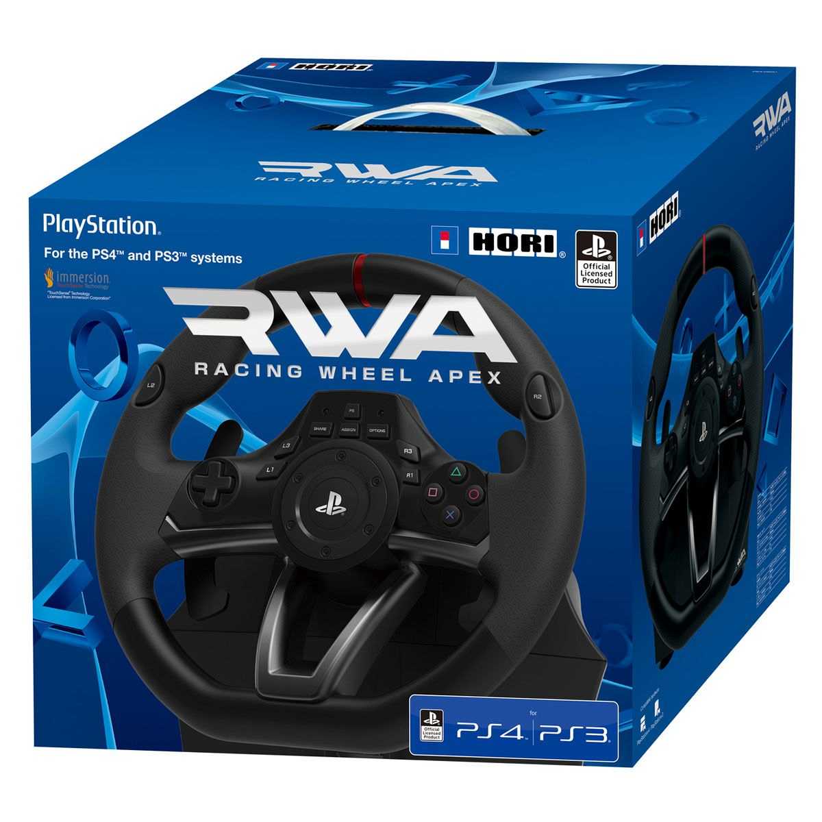 HORI - RWA Racing Wheel Apex - flash vidéo