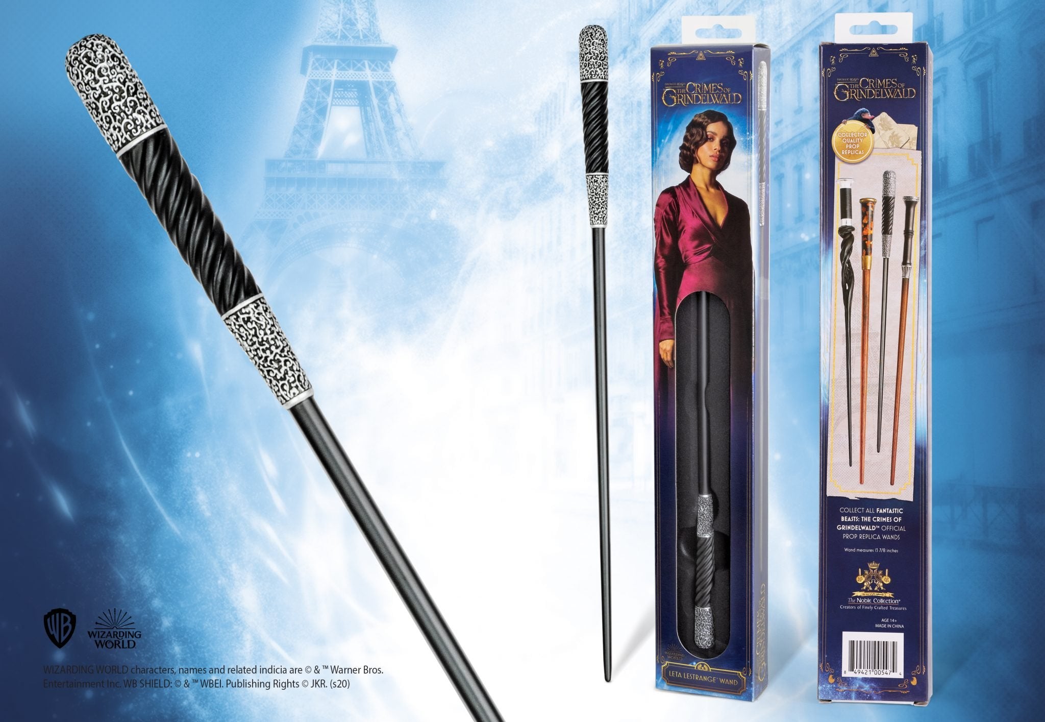 Les Animaux fantastiques - Réplique de la baguette de Leta Lestrange 38cm - flash vidéo