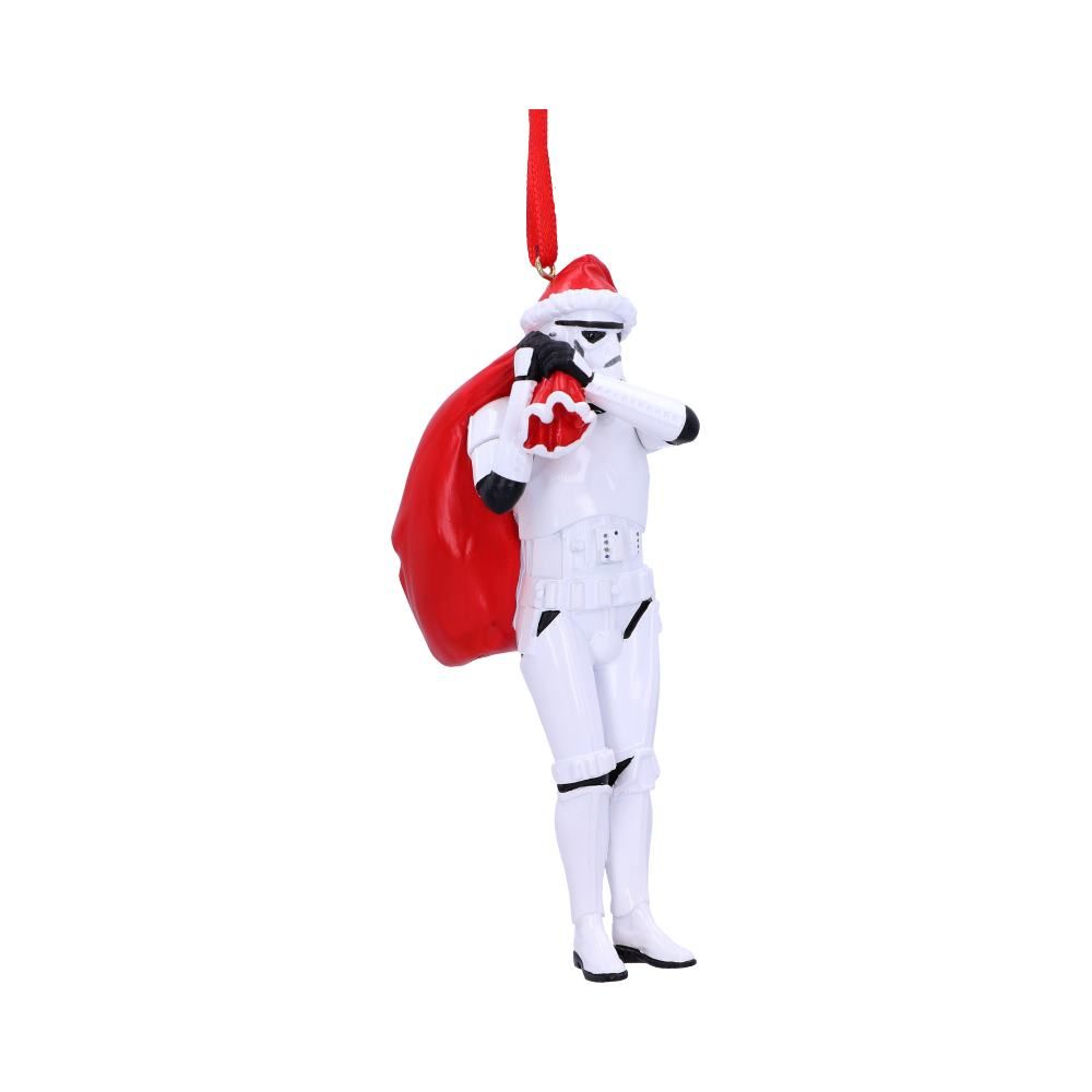 Star Wars - Ornement à suspendre Stormtrooper Santa Sack 13cm - flash vidéo