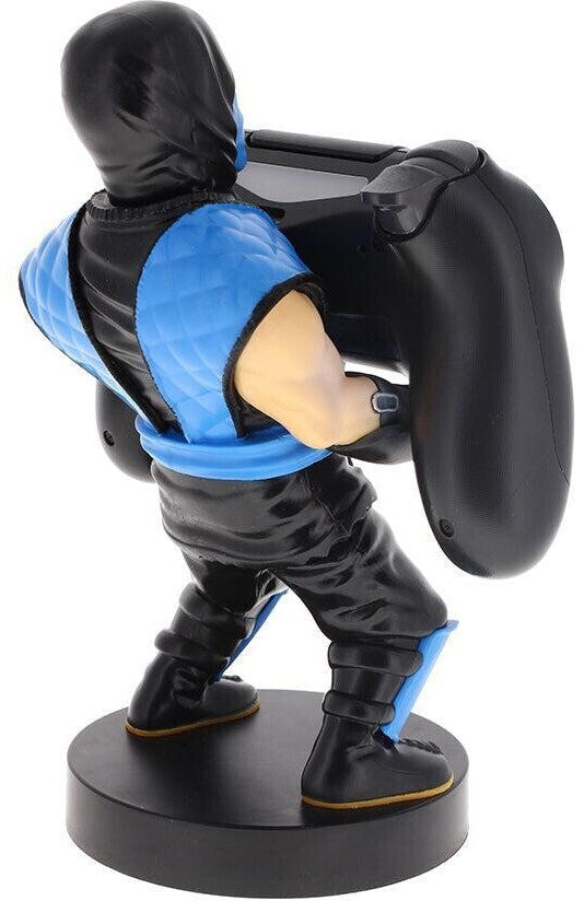 Cable Guys - Mortal Kombat - Sub-Zero Support Chargeur pour Téléphone et Manette - flash vidéo