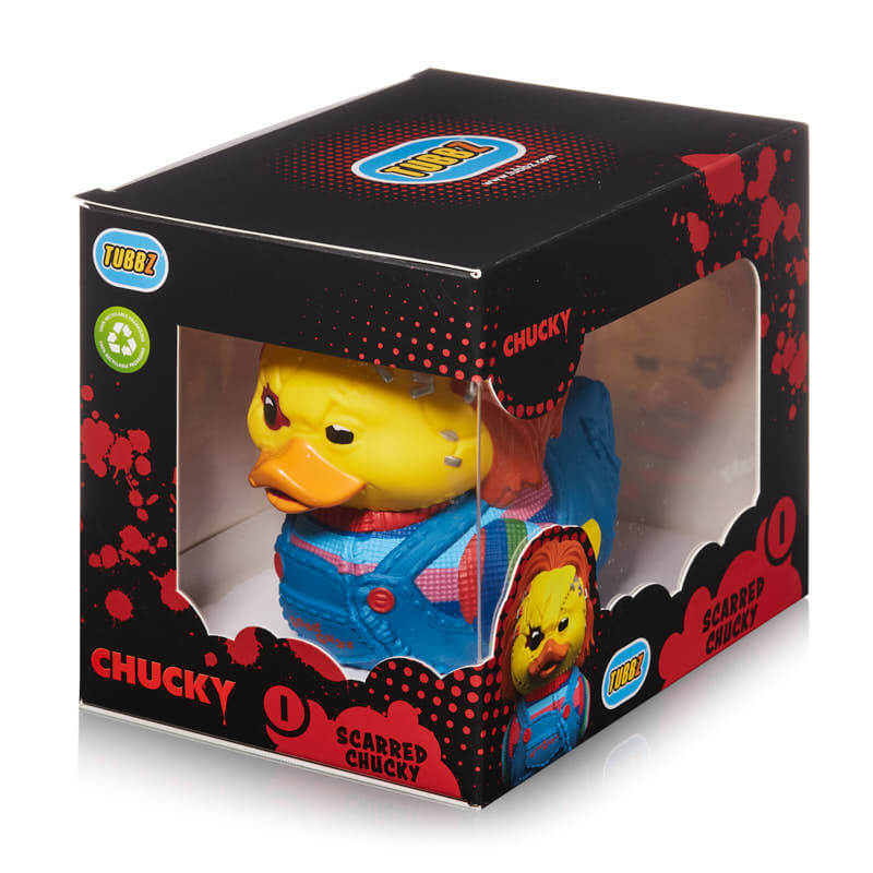 TUBBZ Canard de bain à collectionner - Chucky - Chucky (Édition standard) - flash vidéo