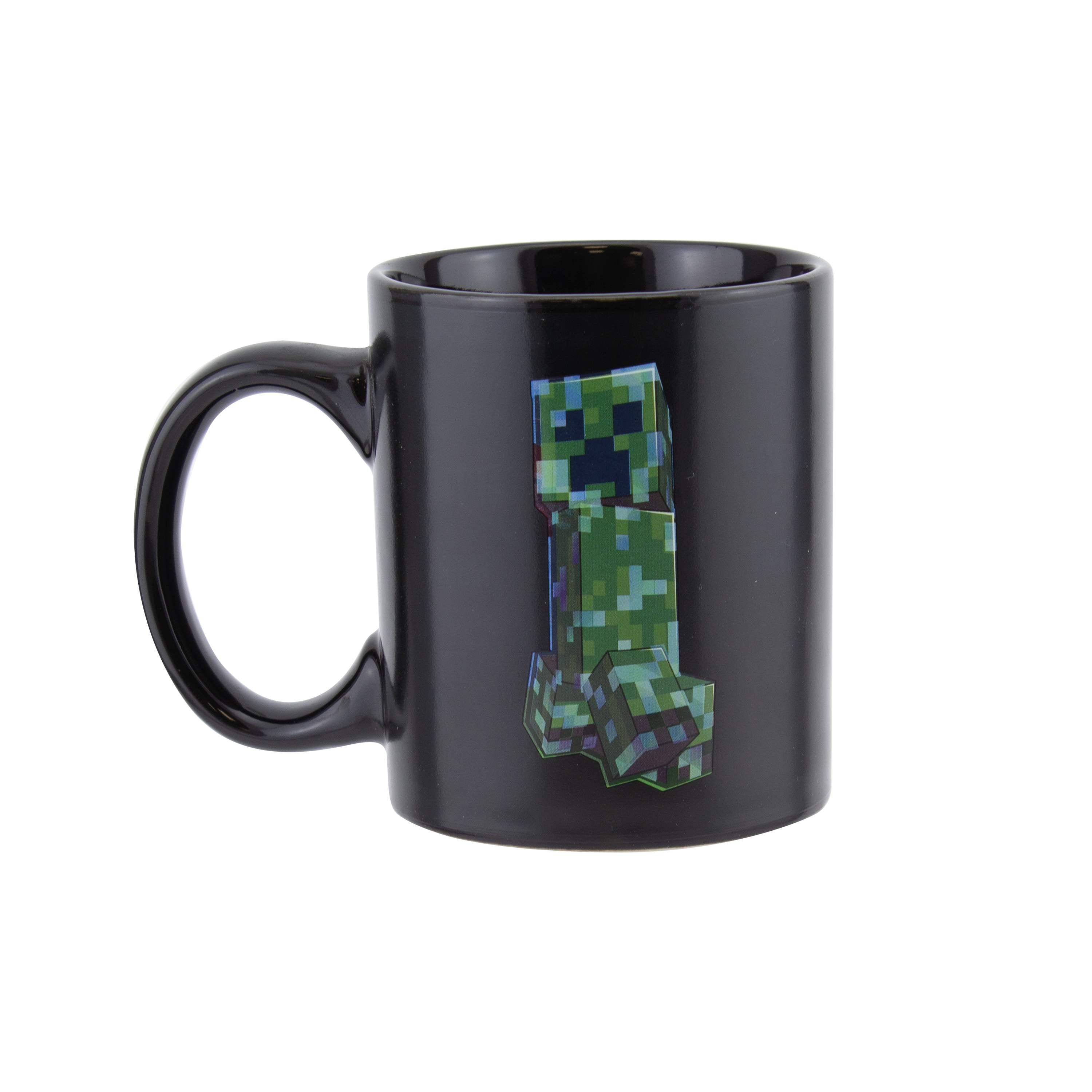 Minecraft - Mug thermoréactif Creeper 300ml - flash vidéo