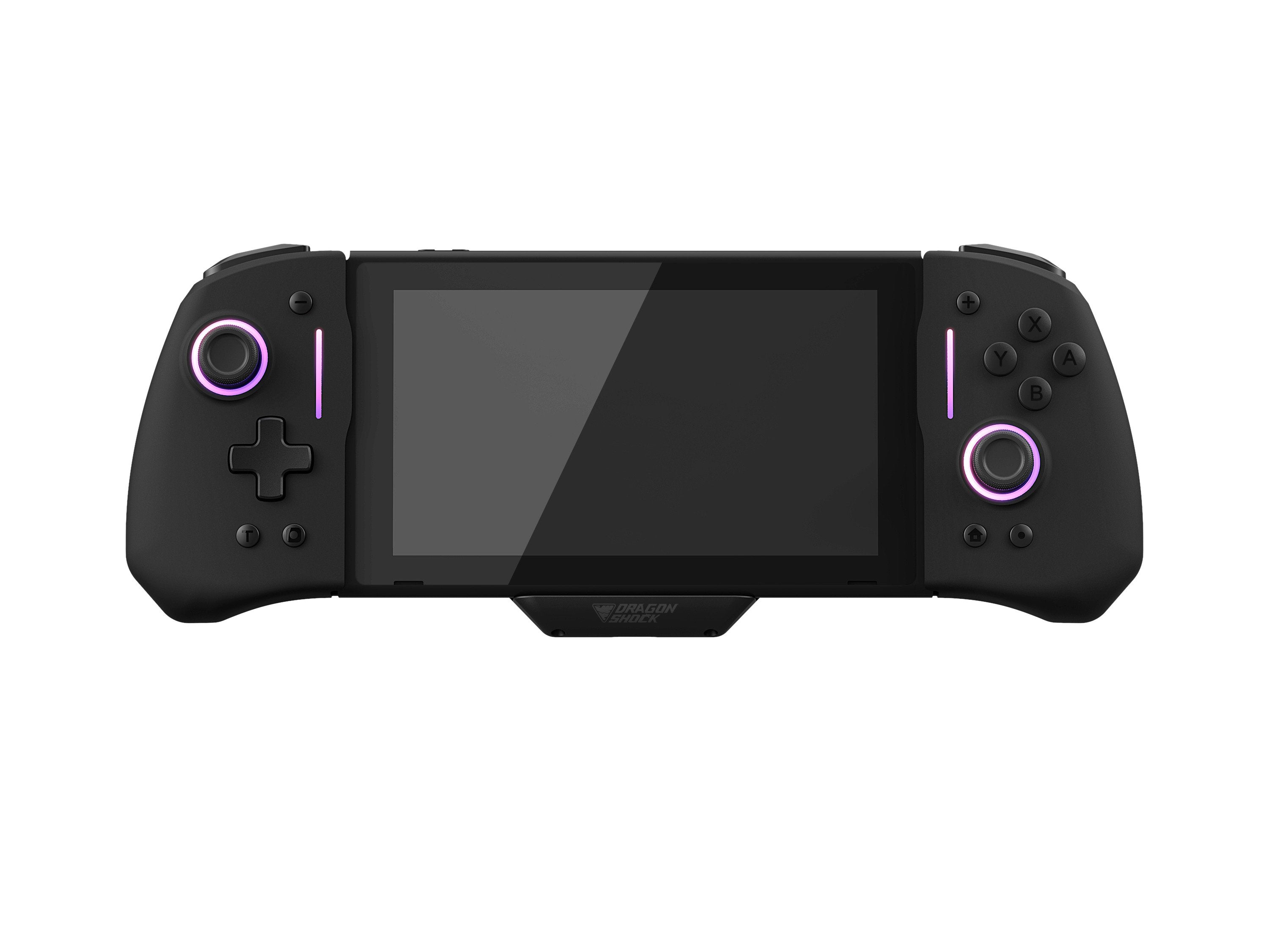 DragonShock - Apex-Glide Deck - Support Manette pour Nintendo Switch et Switch OLED - flash vidéo