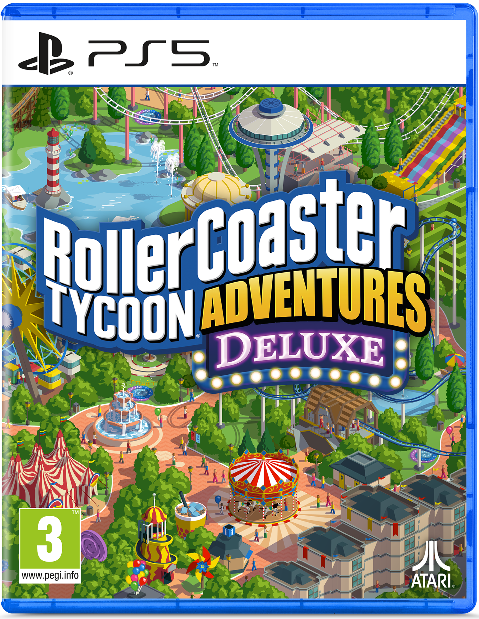 RollerCoaster Tycoon Adventures Deluxe - flash vidéo