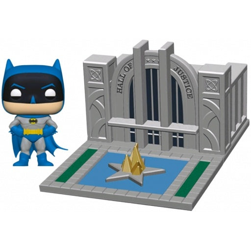 Funko Pop! Town Batman 80th Anniversary Hall of Justice with Batman ENG Merchandising - flash vidéo