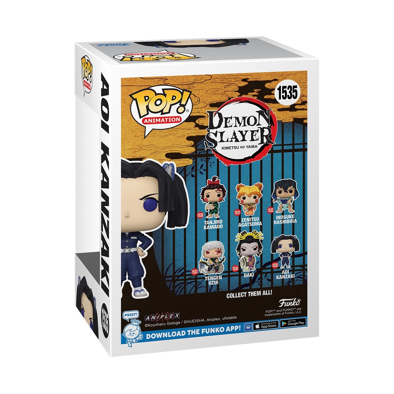 Funko Pop! Animation: Demon Slayer - Aoi Kanzaki (Chance of Special Chase Edition) - flash vidéo