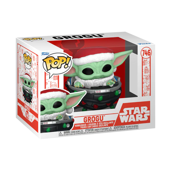 Funko Pop! Star Wars: The Mandalorian Holiday - Grogu (Pram) - flash vidéo
