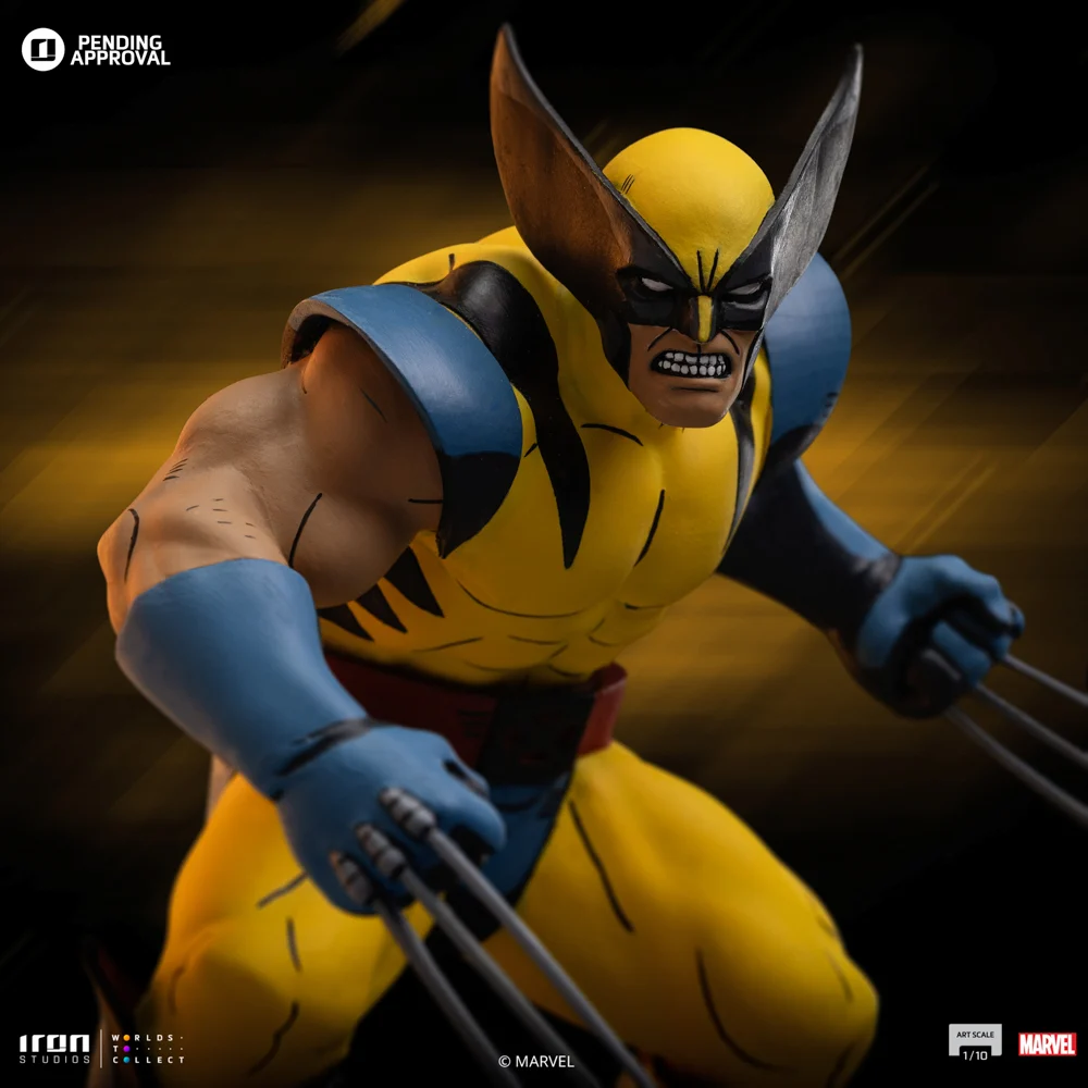 Iron Studios - Art Scale 1/10 - Marvel - X-Men ’97 - Wolverine Statue 15cm - flash vidéo