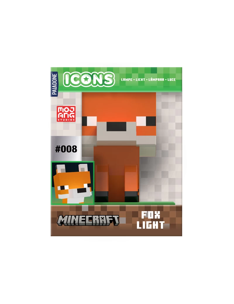 Minecraft - Lampe Icon Renard - flash vidéo