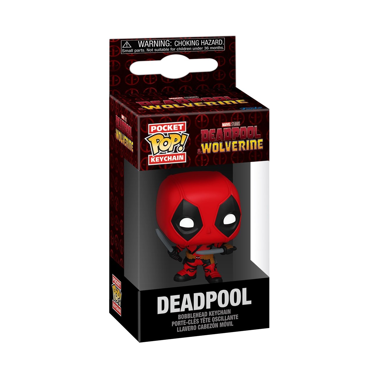 Funko Pocket Pop! Keychain: Deadpool 3 - Deadpool - flash vidéo
