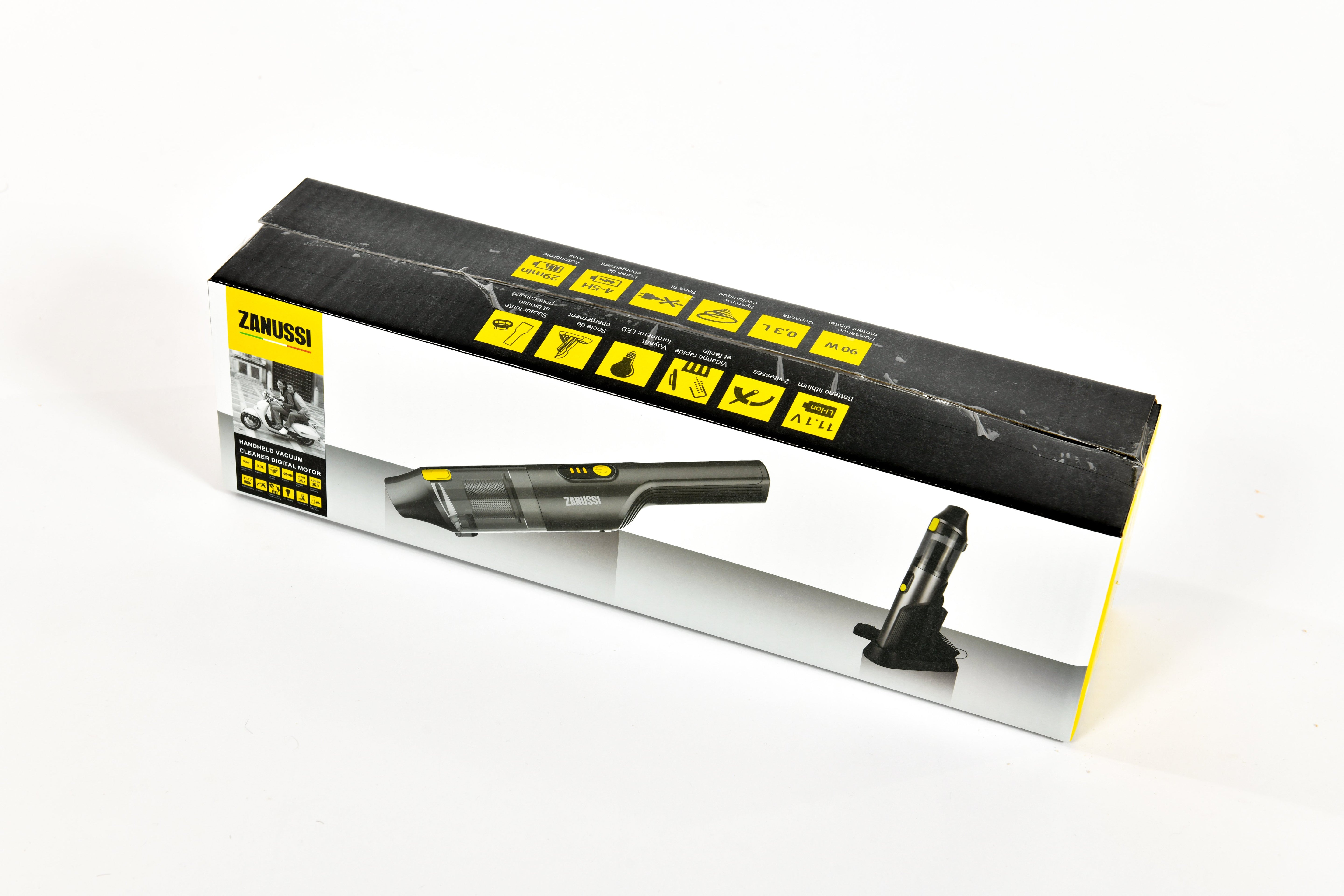 Zanussi - Aspirette sans fil à moteur numérique VCH86 - AMA ONLY - flash vidéo