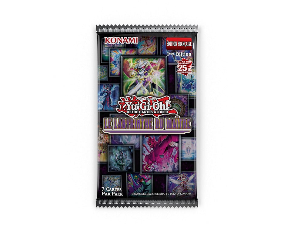 Yu-Gi-Oh! JCC - Pack de Booster Le Labyrinthe du Maître (Blister cartonné) - flash vidéo