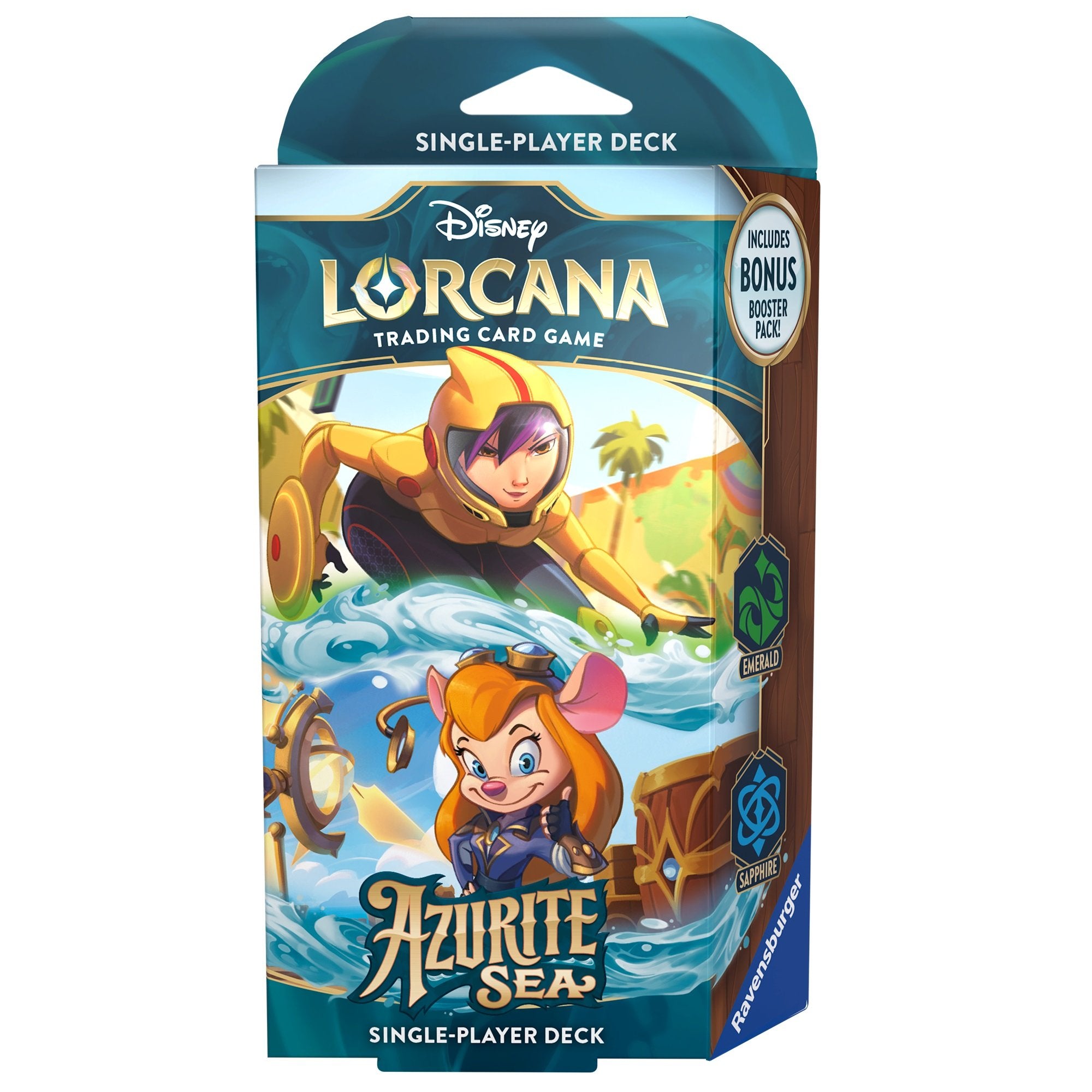 Disney Lorcana TCG: Azurite Sea - Starter Deck Display (8 Decks) - flash vidéo