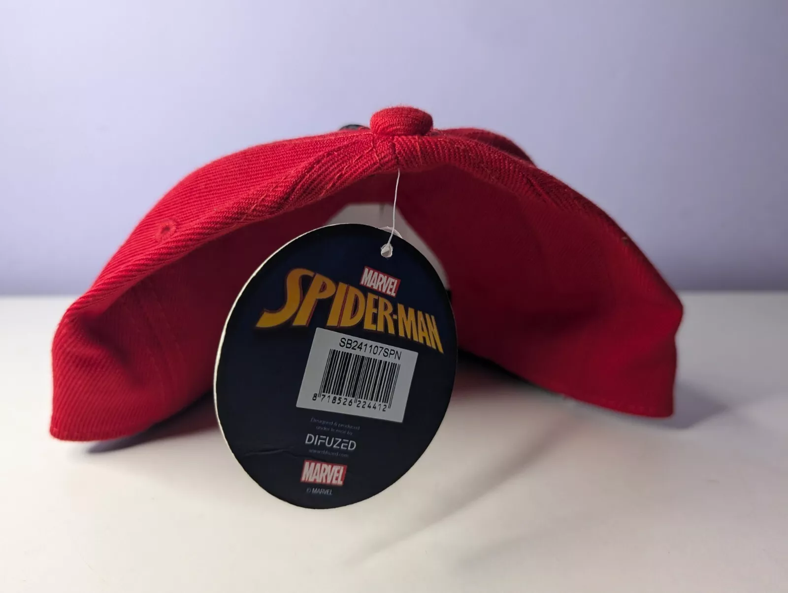 Spider-Man - Casquette Snapback "Spider-Man" - flash vidéo