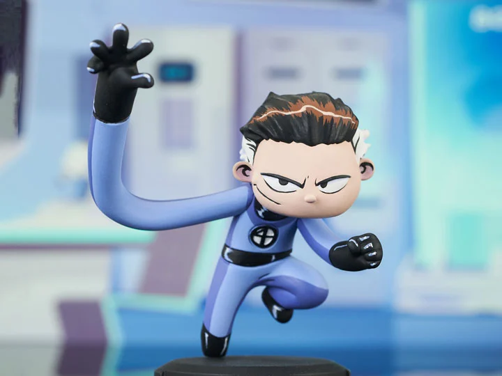 Diamond Select Toys - Marvel Animated Style - Mr. Fantastic Statue 10cm - flash vidéo