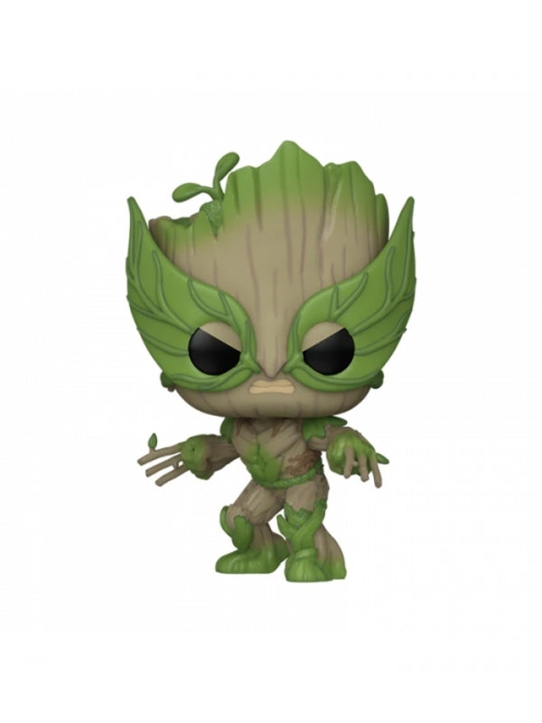 Funko Pop! Marvel: We Are Groot - Groot as Wolverine - flash vidéo