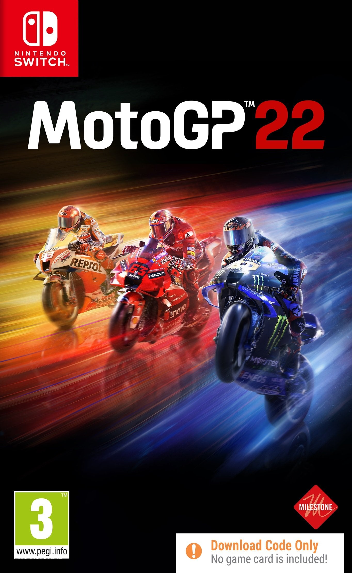 MotoGP 22 (Code-in-a-box) - flash vidéo